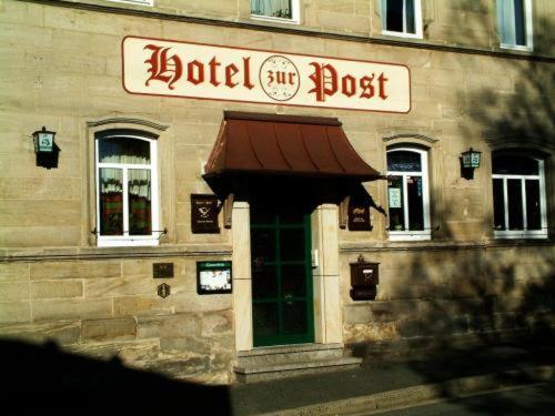 Hotel Post Nordhalben Экстерьер фото